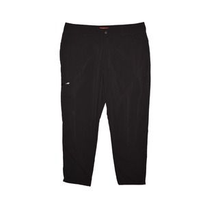 MERRELL $65 Select Dry Rama Tech Lightweight Stretch Cropped Pant‎ Black Size 14